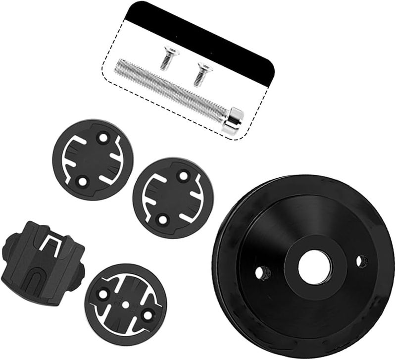 Aluminum Alloy Bicycle Stem Cap Mount Adapter Quick Installation Accessory - Image 1